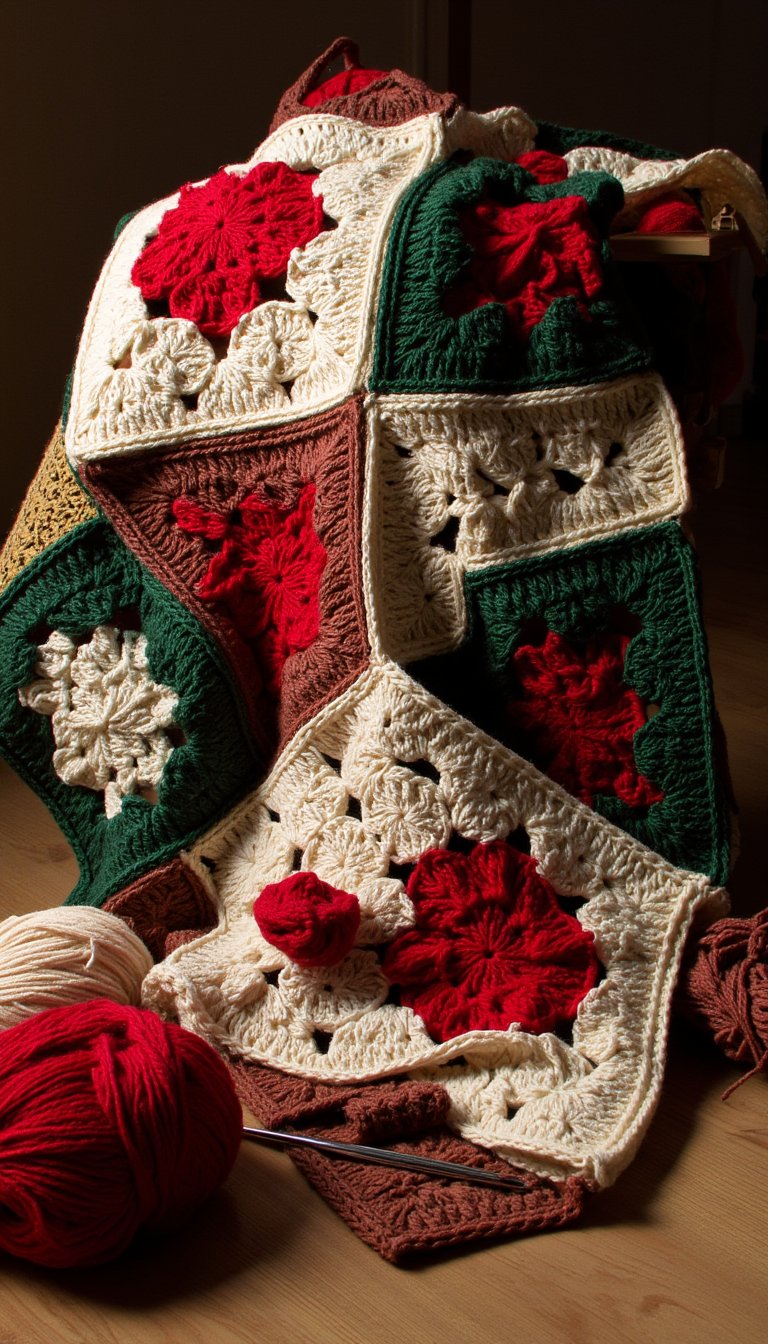 29. The Ultimate Granny Square Blanket (A Year-Long Project)