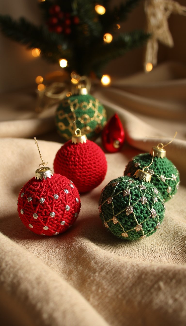 9. Festive Ornament Covers