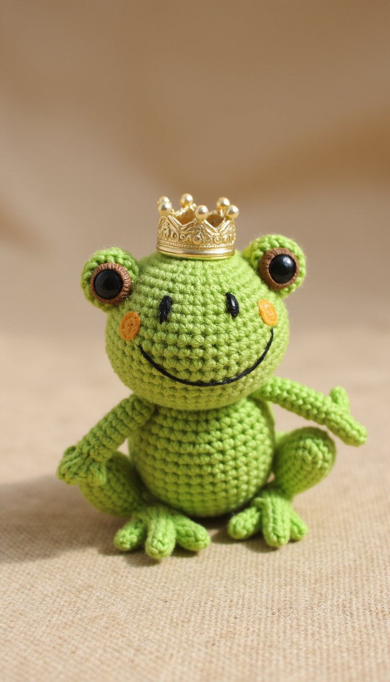 5. Frog with a Little Crown