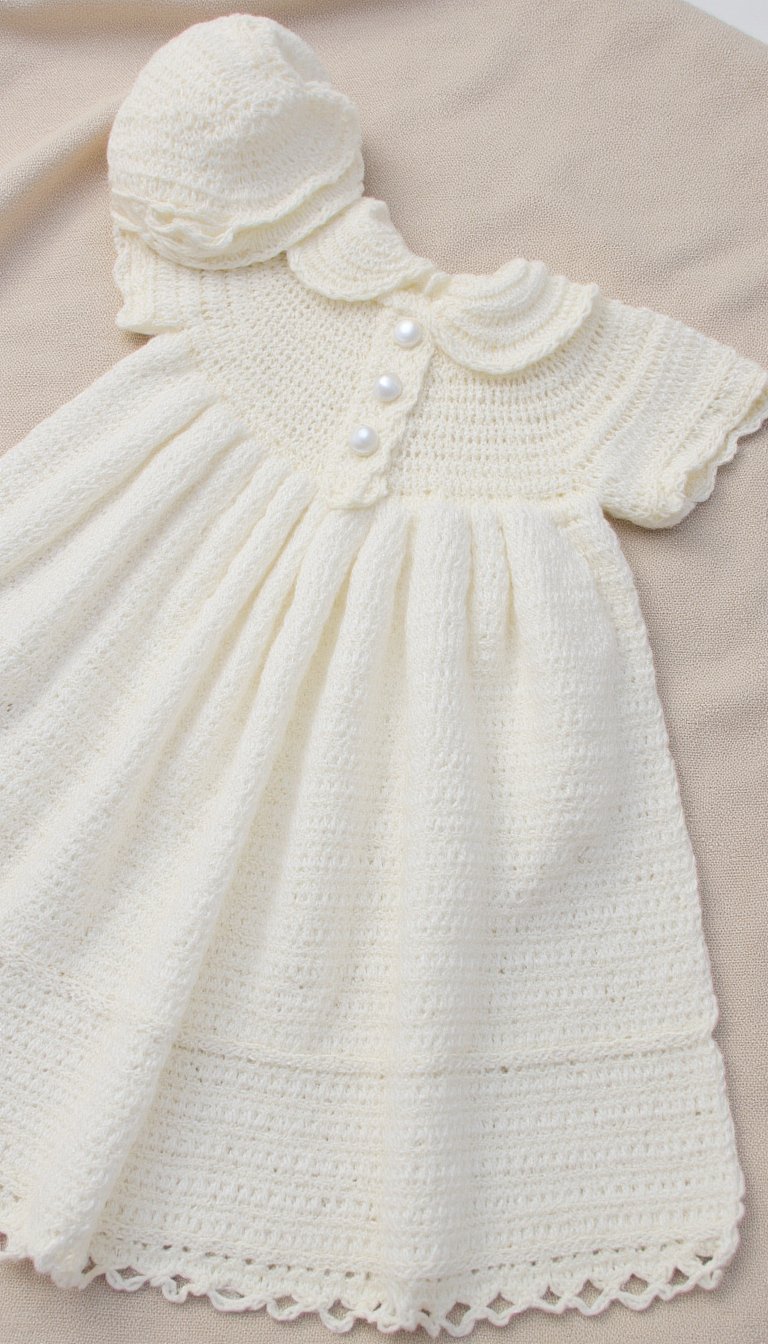 5. A Delicate Christening or Dedication Gown