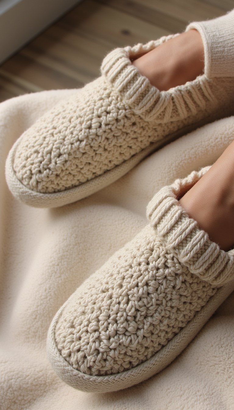 7. Cozy Slippers That Stay On Your Feet