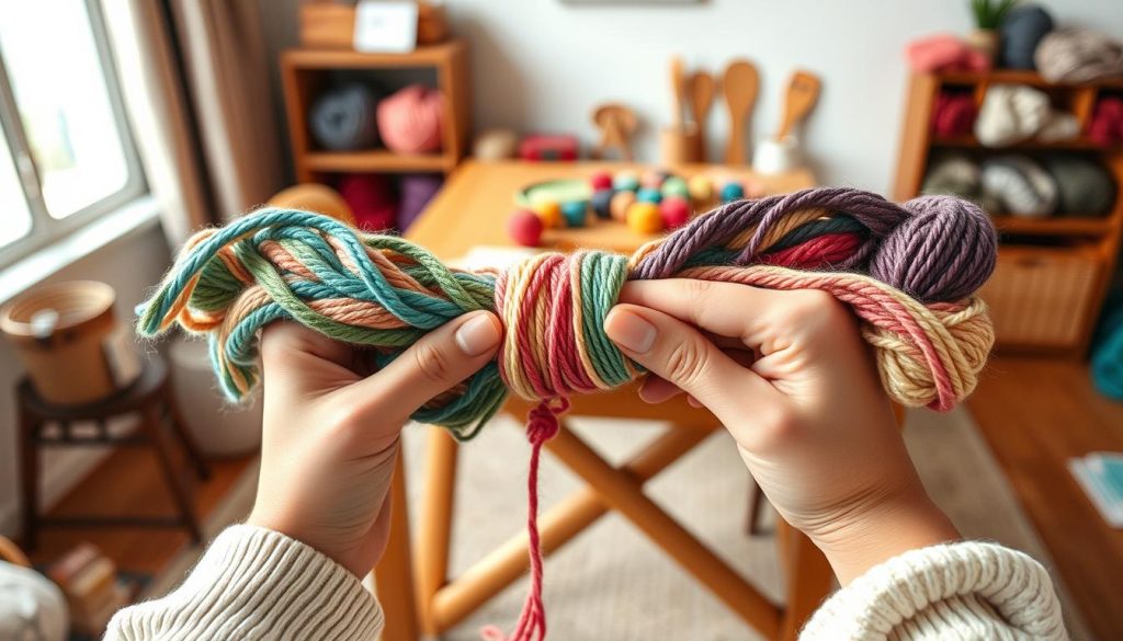 Crochet Yarn Bow Method Technique
