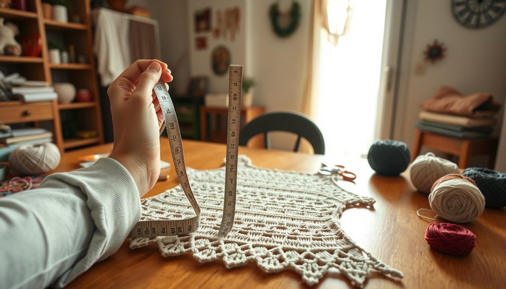 Measuring for Crochet Top Sizing