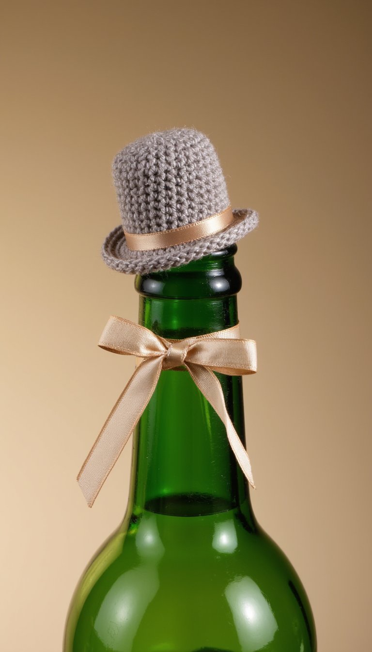 20. Tiny Top Hat for a Bottle