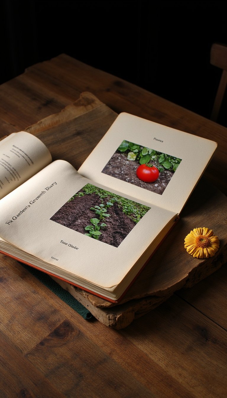 27. The Garden's Growth Diary