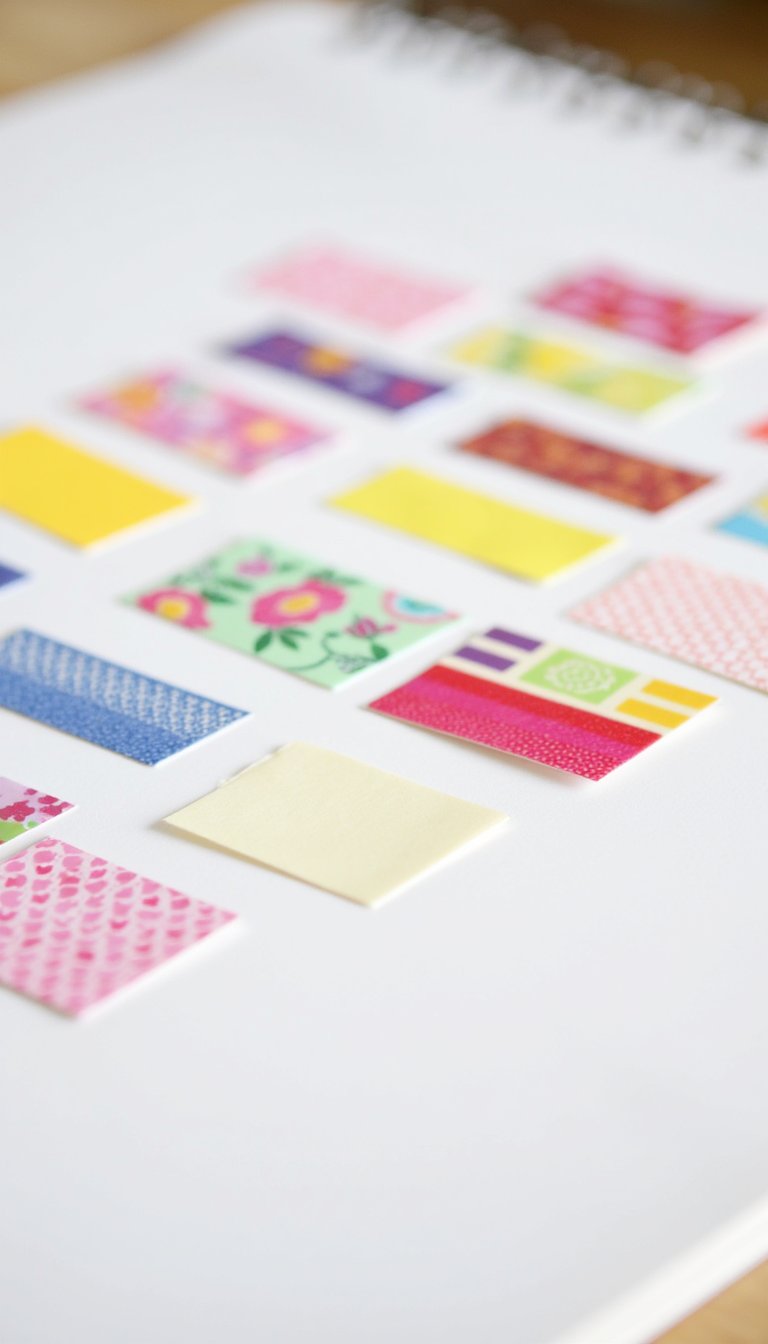 4. Washi Tape Sample Swatches