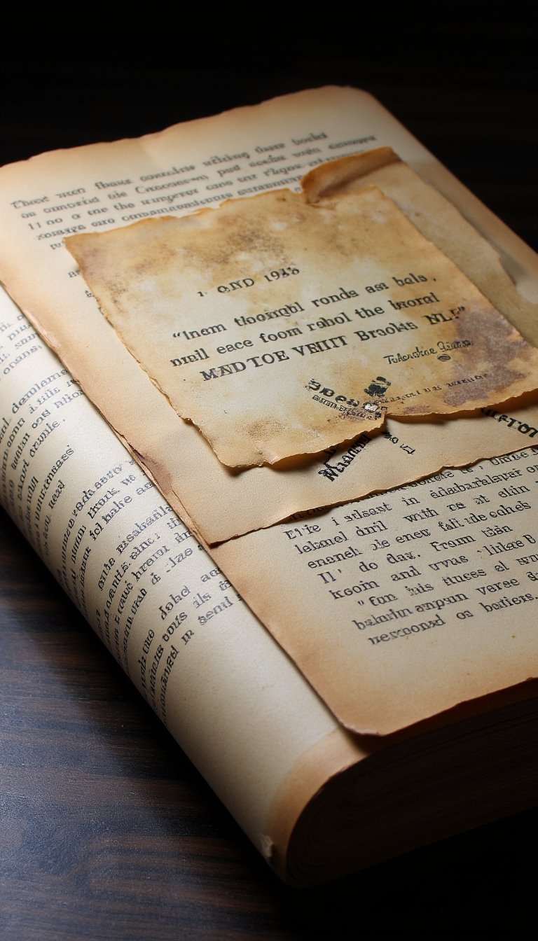 2. Decoupage with Vintage Book Pages or Maps