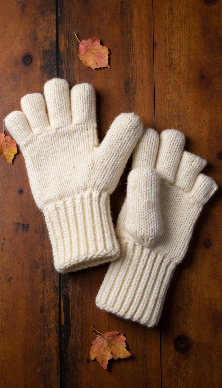17. Cozy Fingerless Gloves