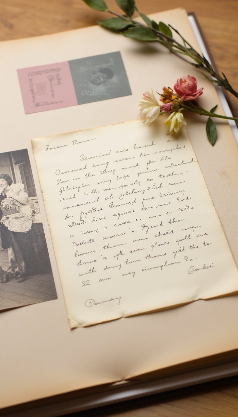 8. The Handwritten Note & Promise Archive