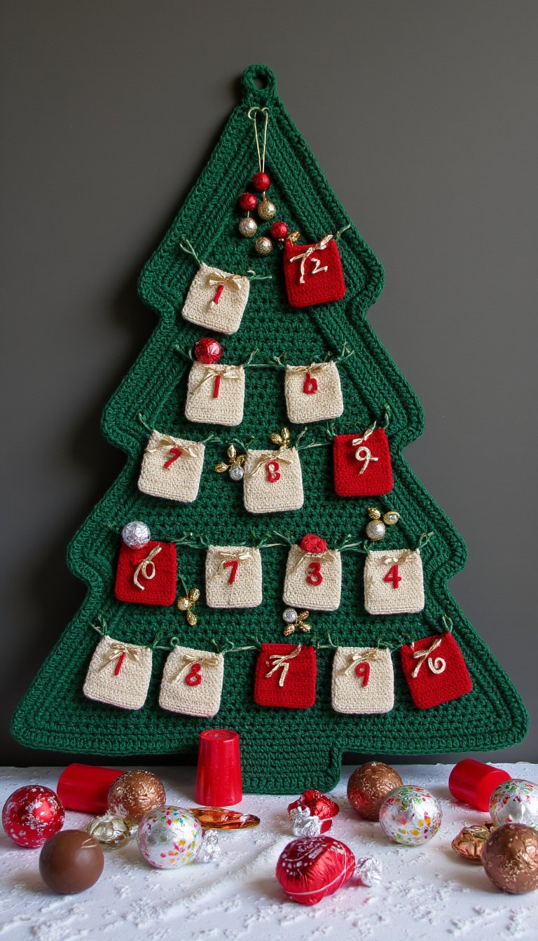 14. Advent Calendar with Tiny Pockets