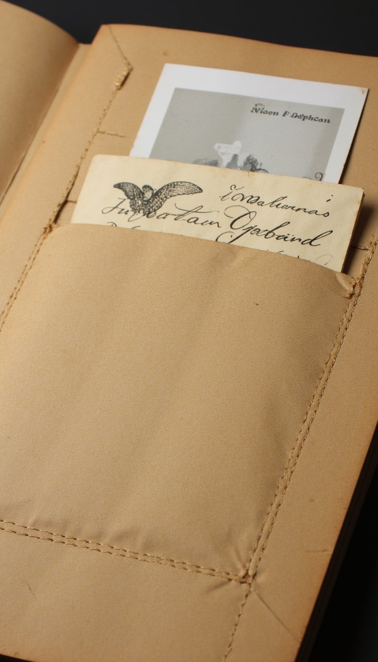 7. Library Card Pocket Interactive Pages