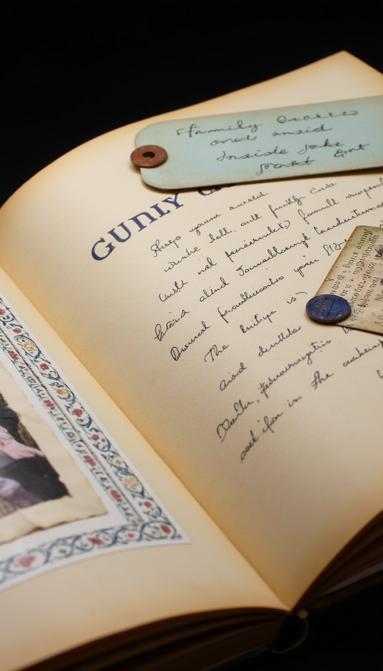 7. Family Quote & Inside Joke Vault