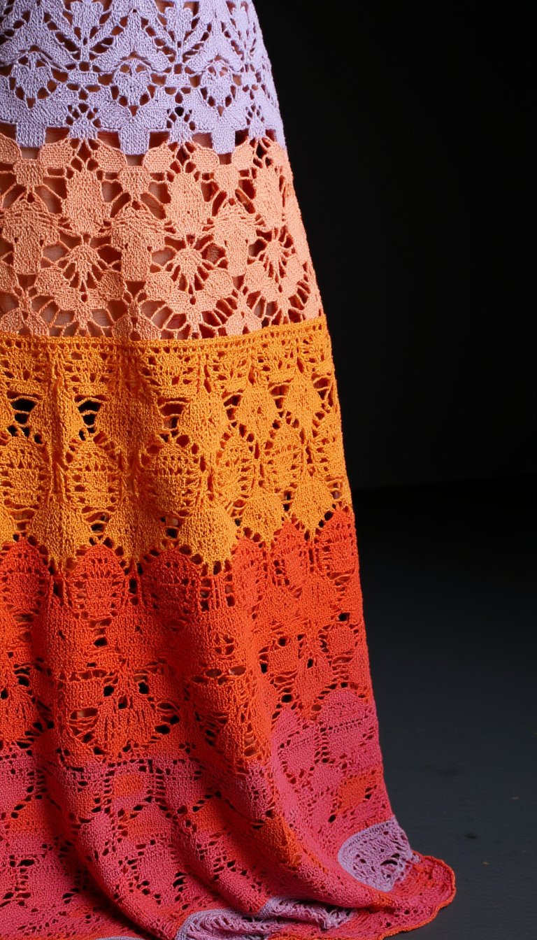 2. Sunset Lace Maxi Dress