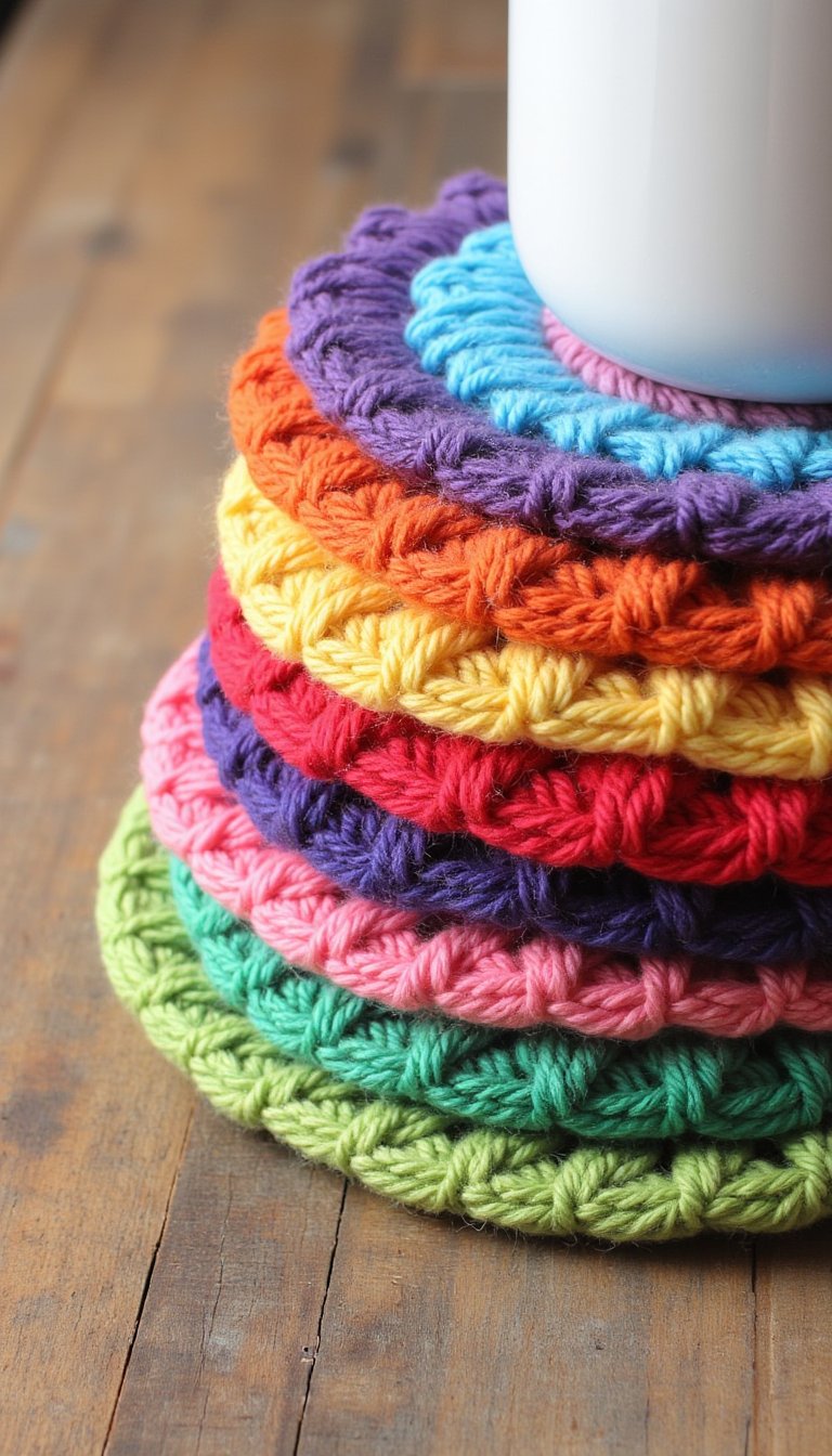 7. Decorative Coasters