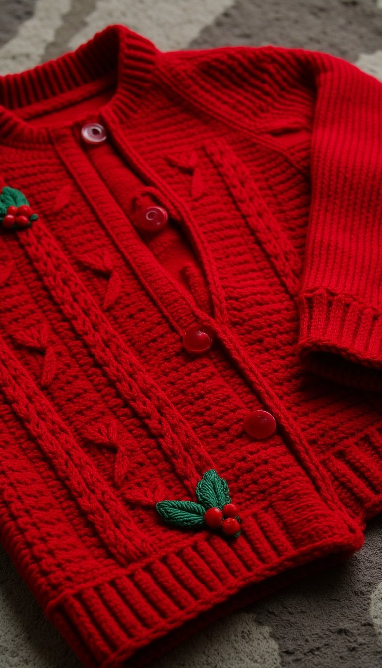 23. A Festive Cardigan