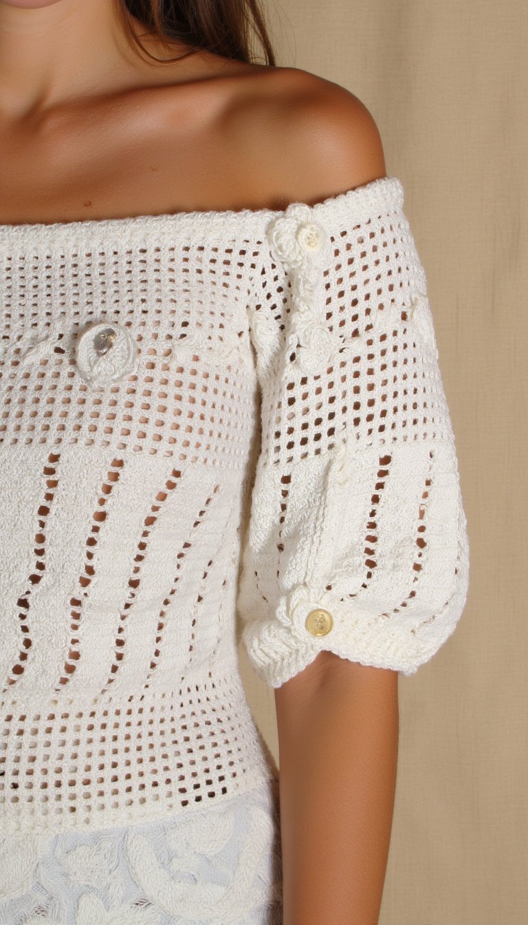 2. Breezy Off-the-Shoulder Summer Top