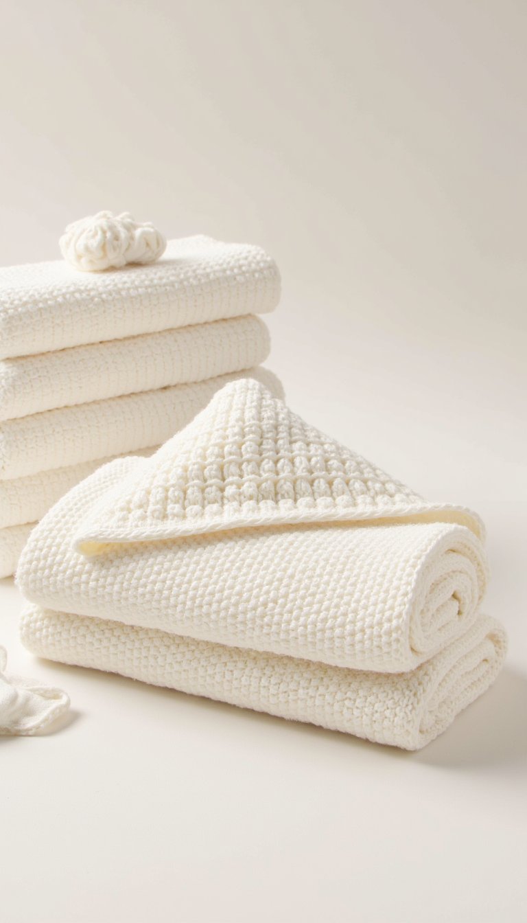 11. A Set of Washcloth & Hooded Towel Combos