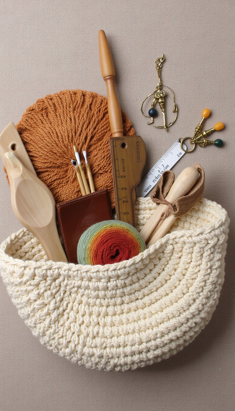 20. Organized Basket for Yarn… or Anything