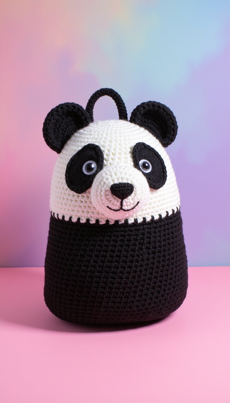 18. Amigurumi-Inspired Animal Backpack