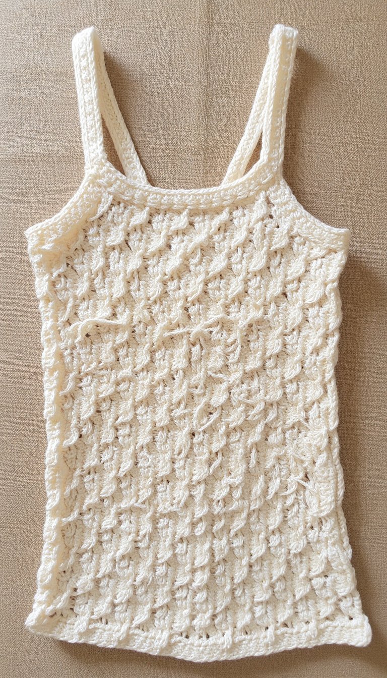 3. The Easygoing Crochet Tank