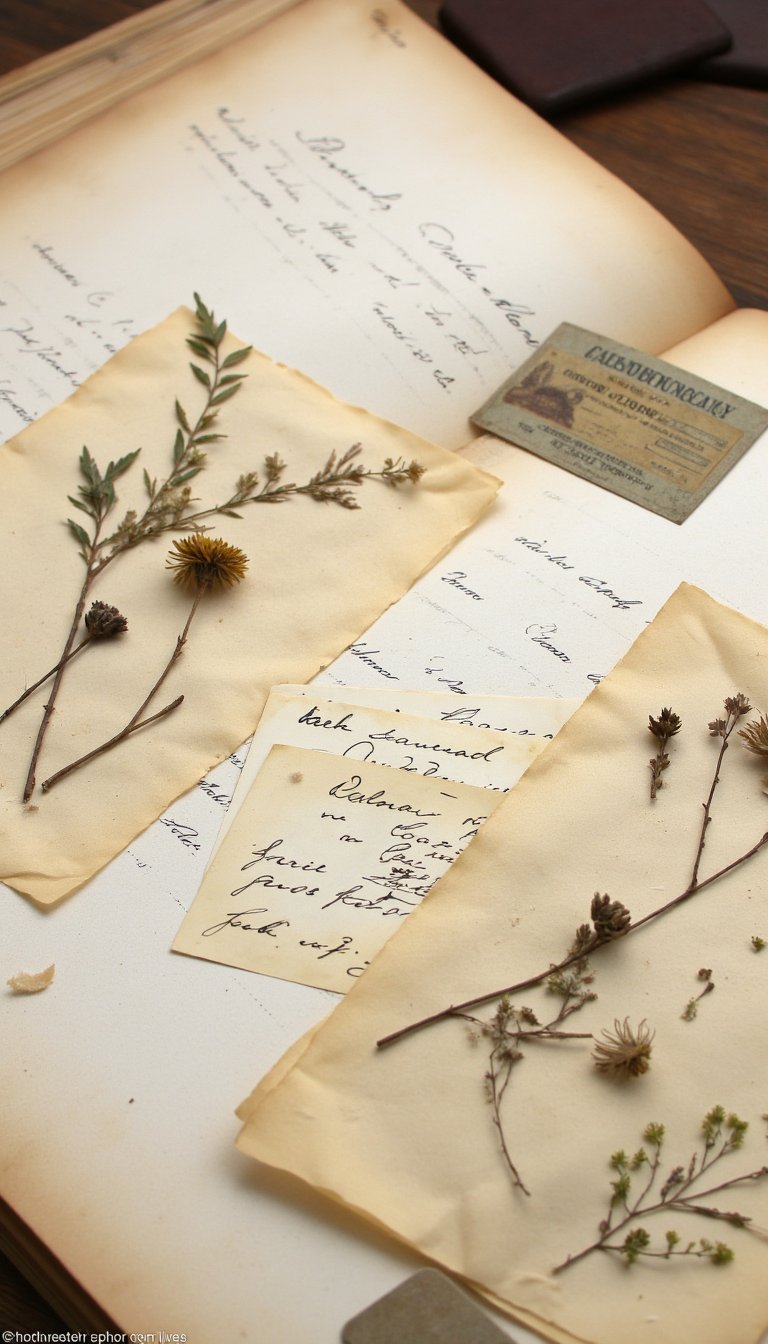 3. Botanical & Herbarium Pages