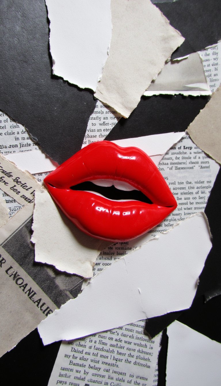 3. Black & White with a Single Pop of Color