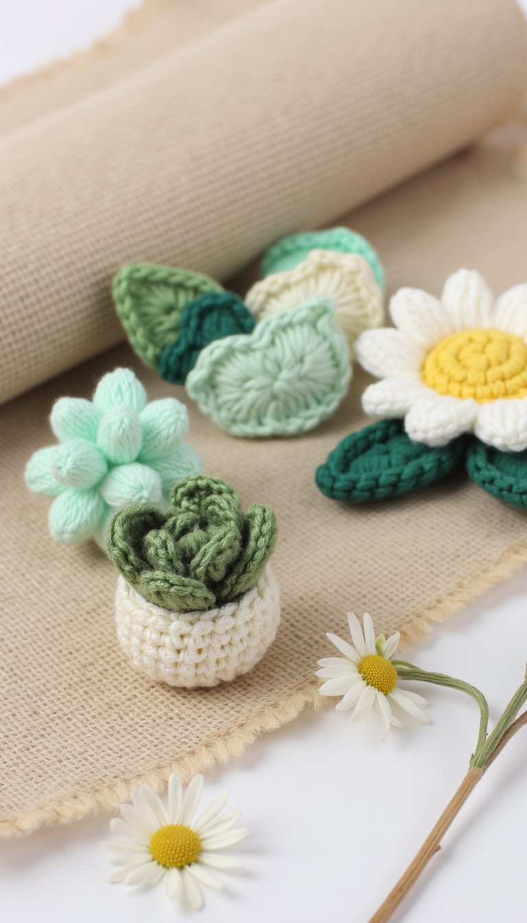 4. Floral Sprout Bookmarks