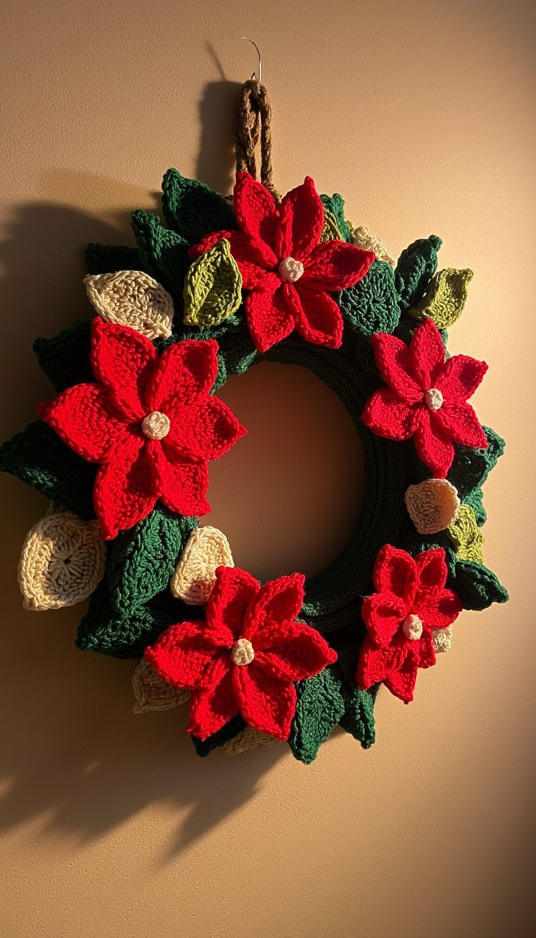 20. A Festive Holiday Wreath