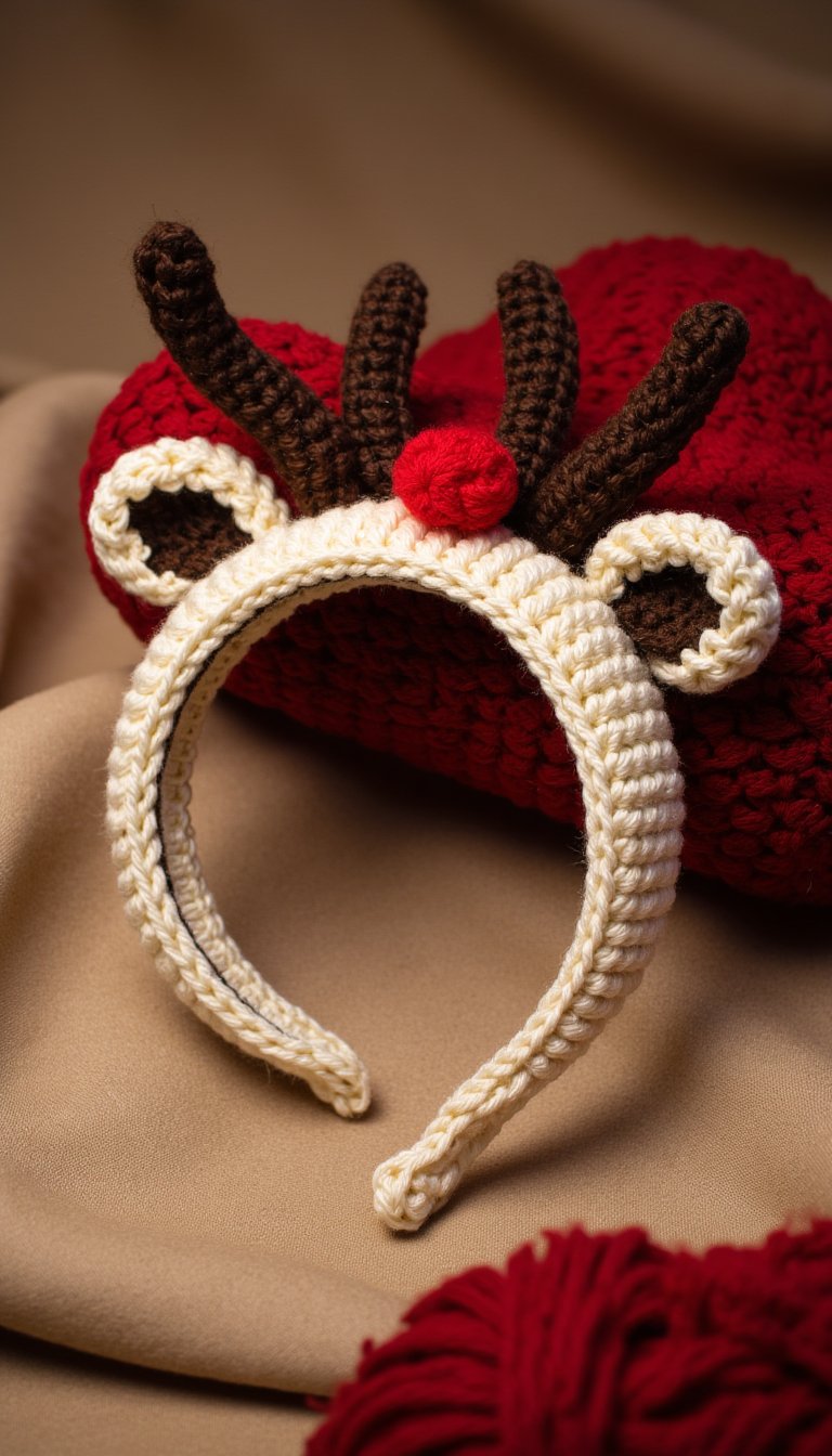 16. Reindeer Antler Headband