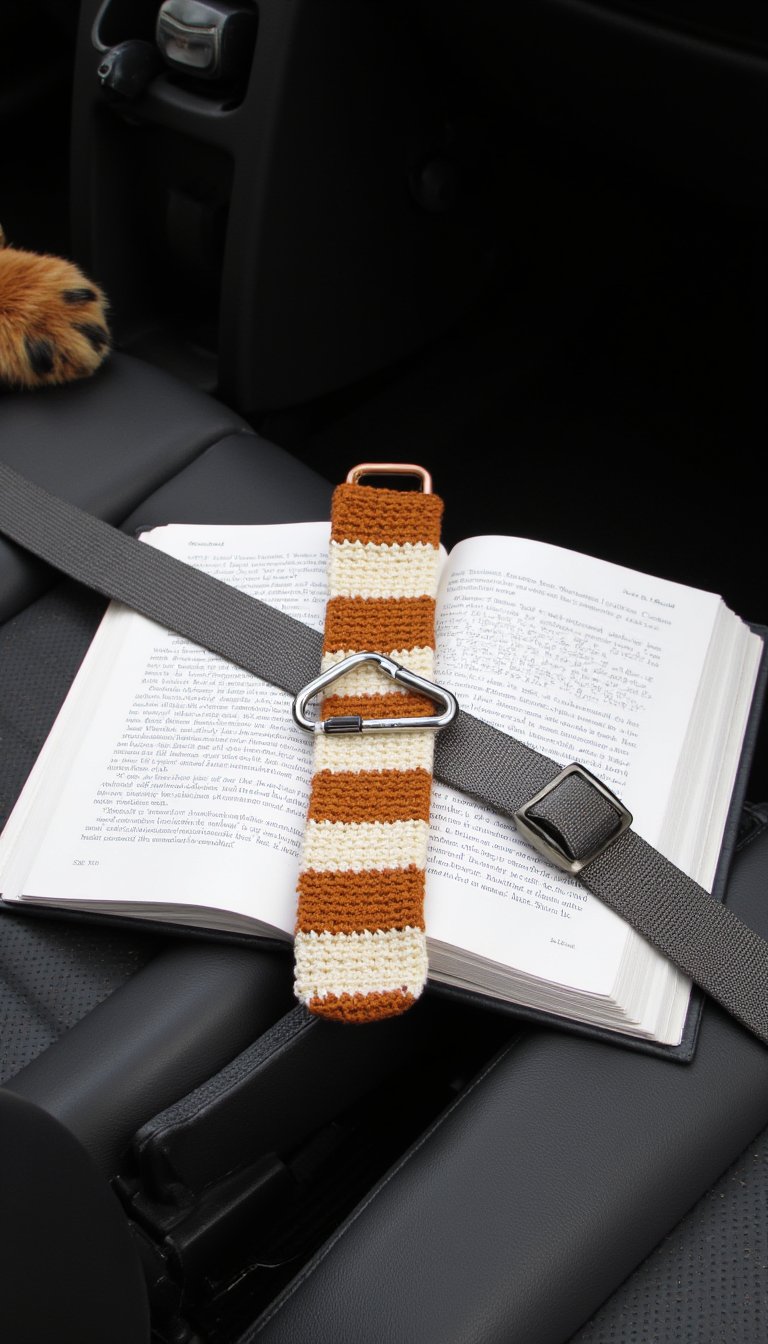 10. Pet Seat Belt Sleeve