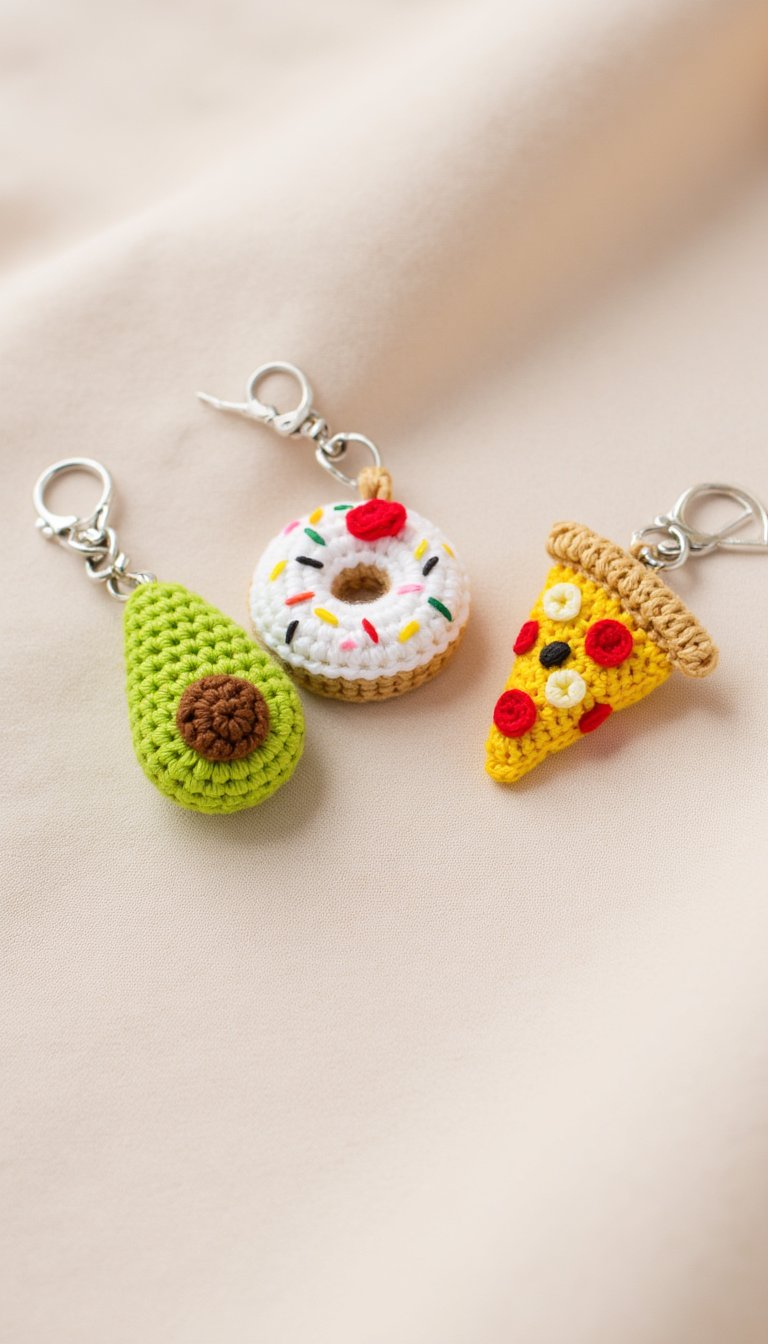 17. Miniature Food Charms