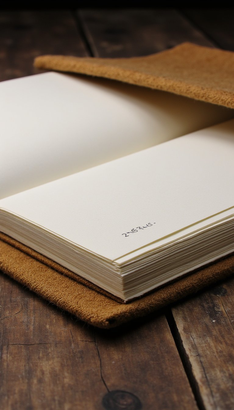 10. Watercolor Paper Signature Book