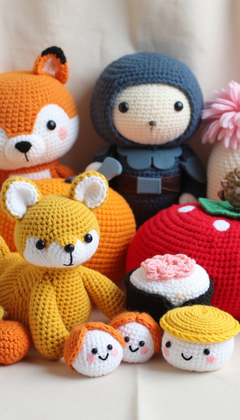 2. Personality-Packed Amigurumi