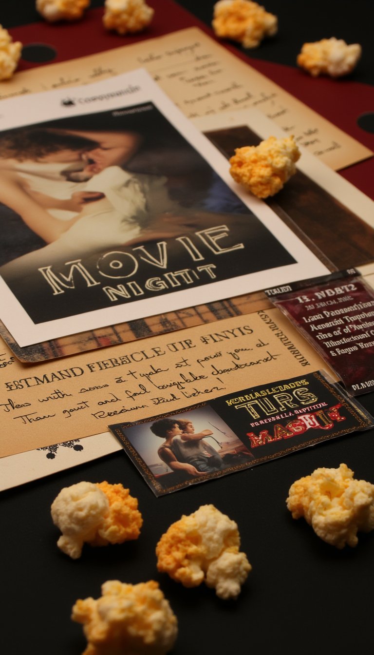 13. The "Movie Night" Scrapbook