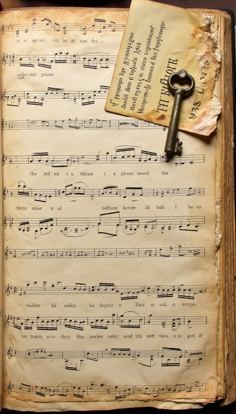 9. Music Sheet Melody