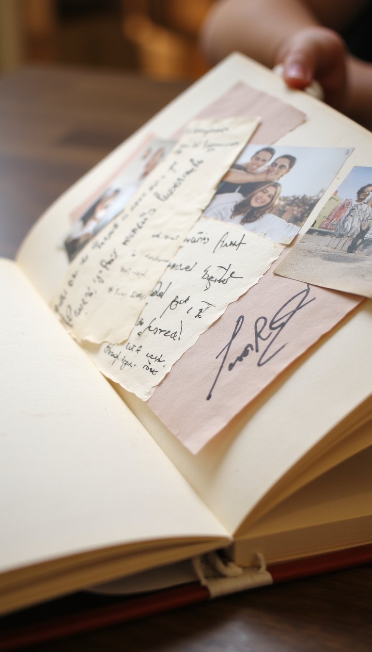 6. The "Through Their Eyes" Guestbook Scrapbook