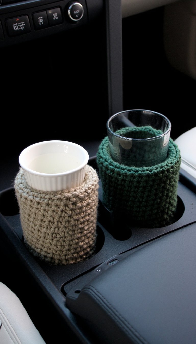 8. Cozy Cup Holder Cozies