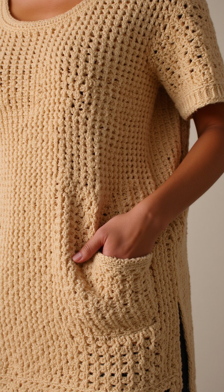 8. Cozy Tunic-Style Top with Pockets