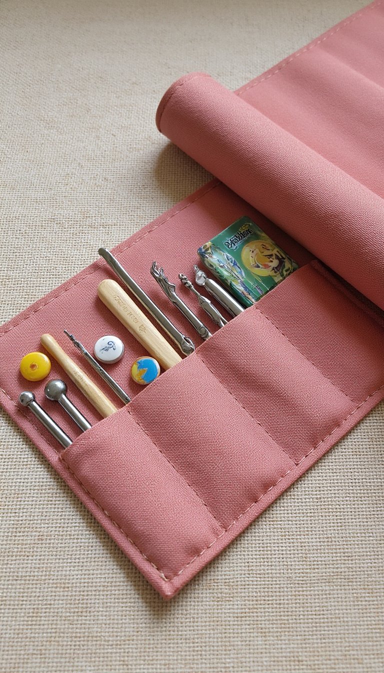 13. A Roll-Up Tool Case for Hooks