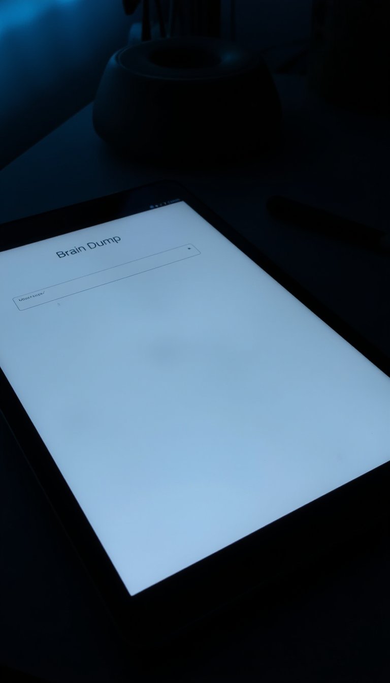13. The Brain Dump & Anxiety Journal