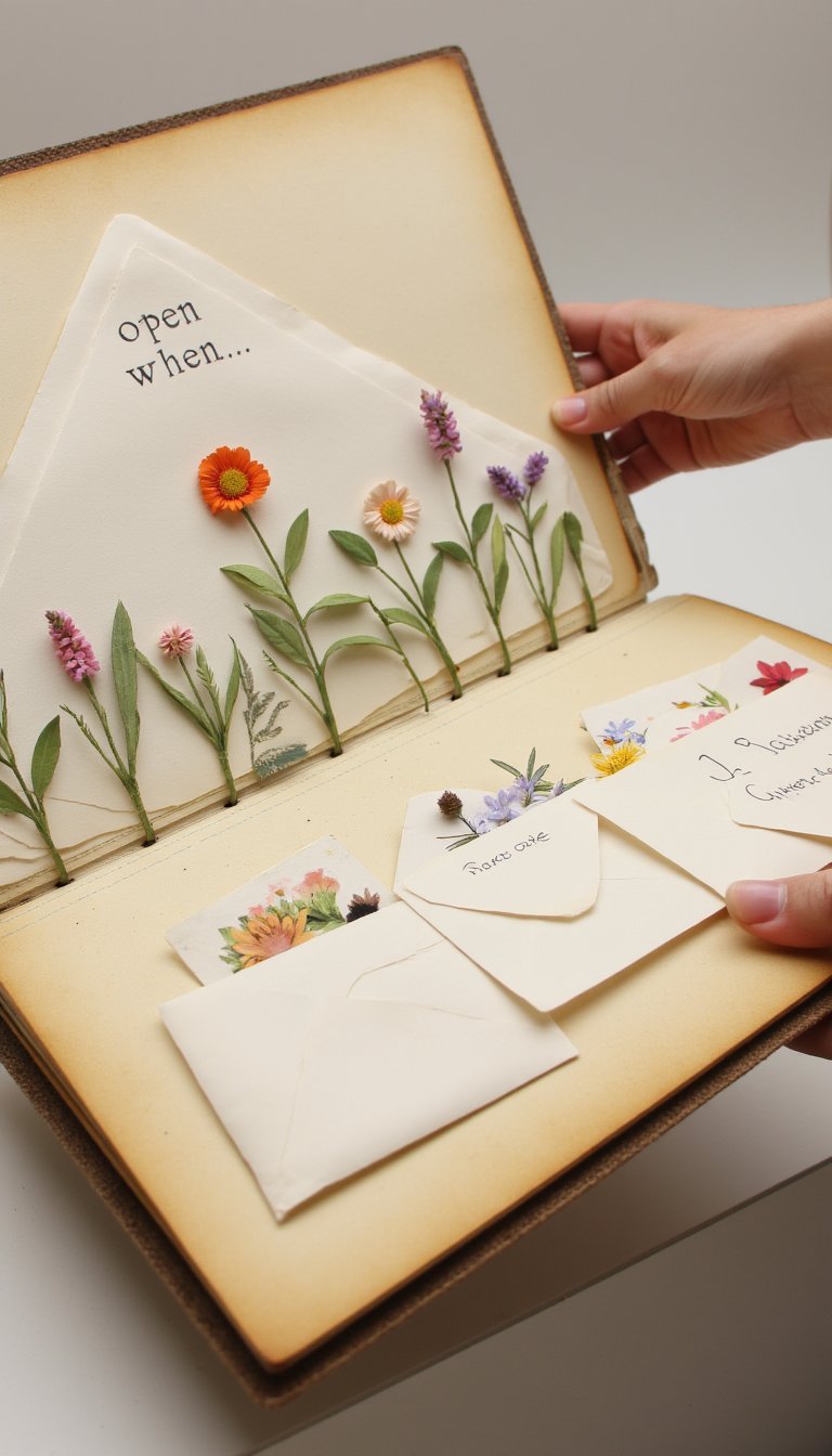 14. A "Open When..." Envelope Garden