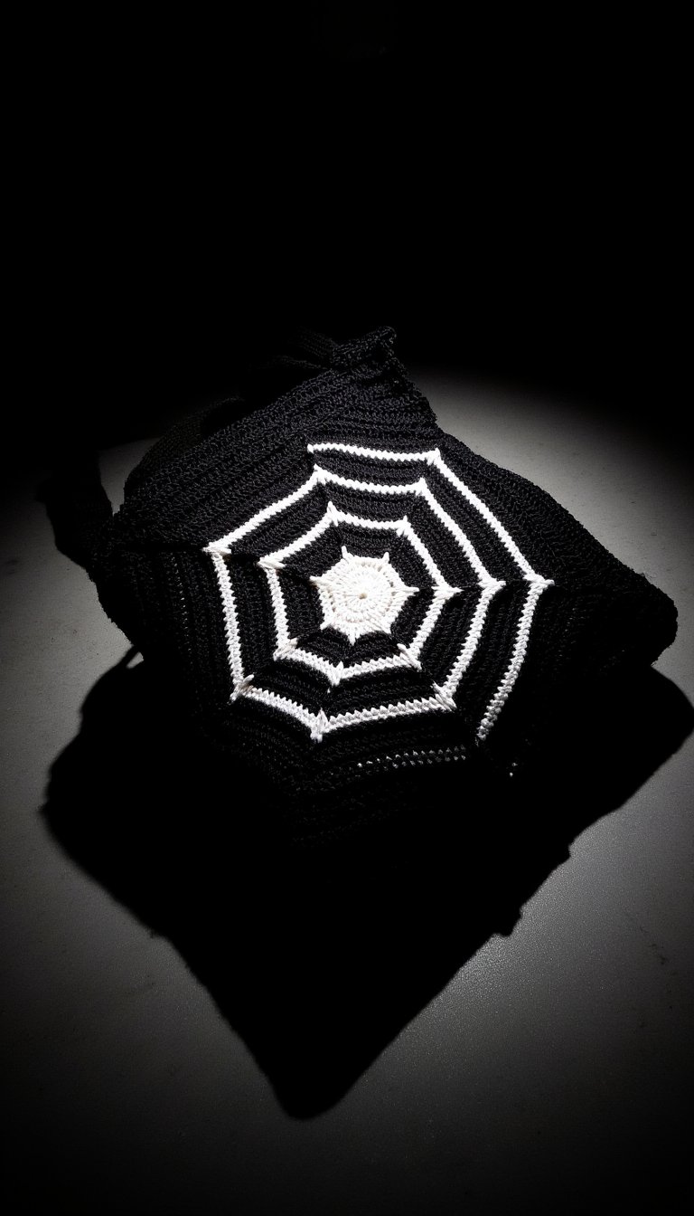 24. Spiderweb Halloween Trick-or-Treat Bag