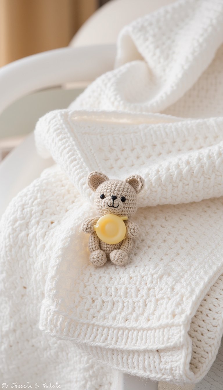 16. A Lightweight, Lacy Summer Stroller Blanket