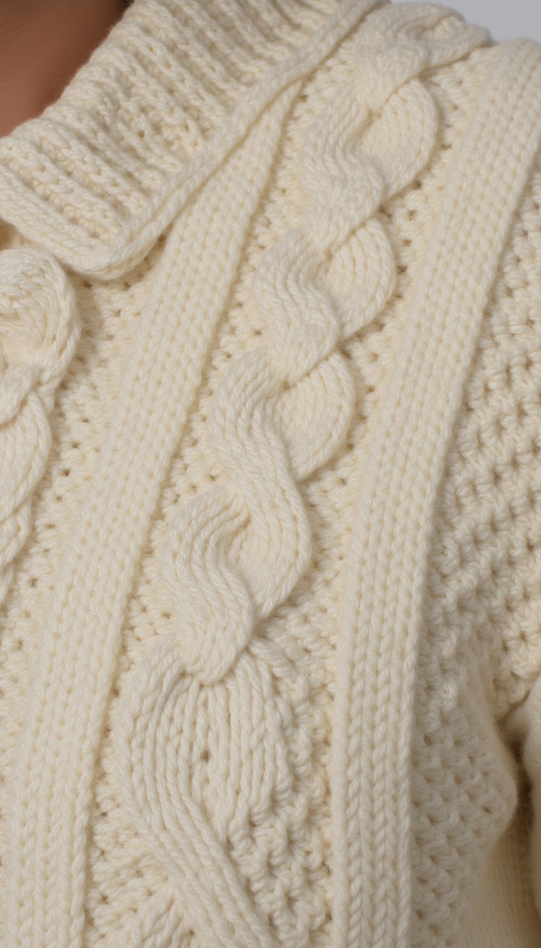 10. The Cabled Aran Sweater
