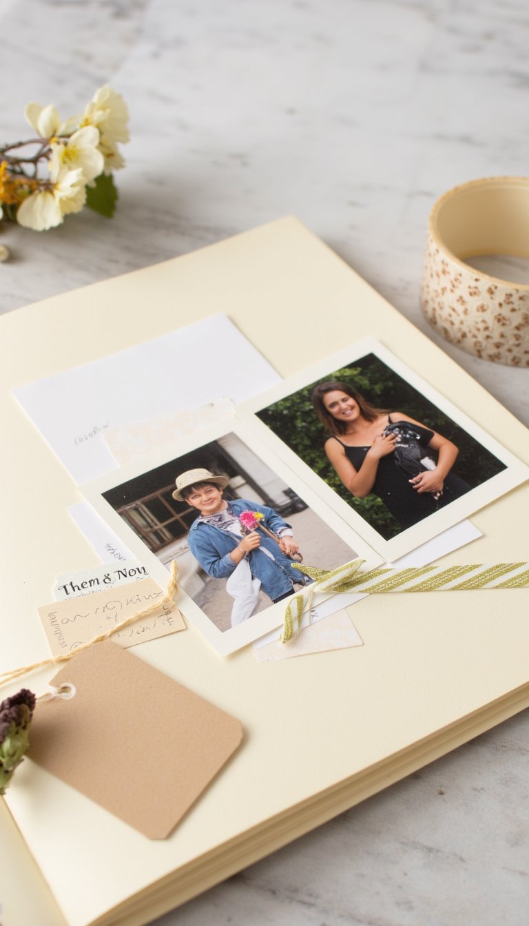 1. The "Then & Now" Comparison Page