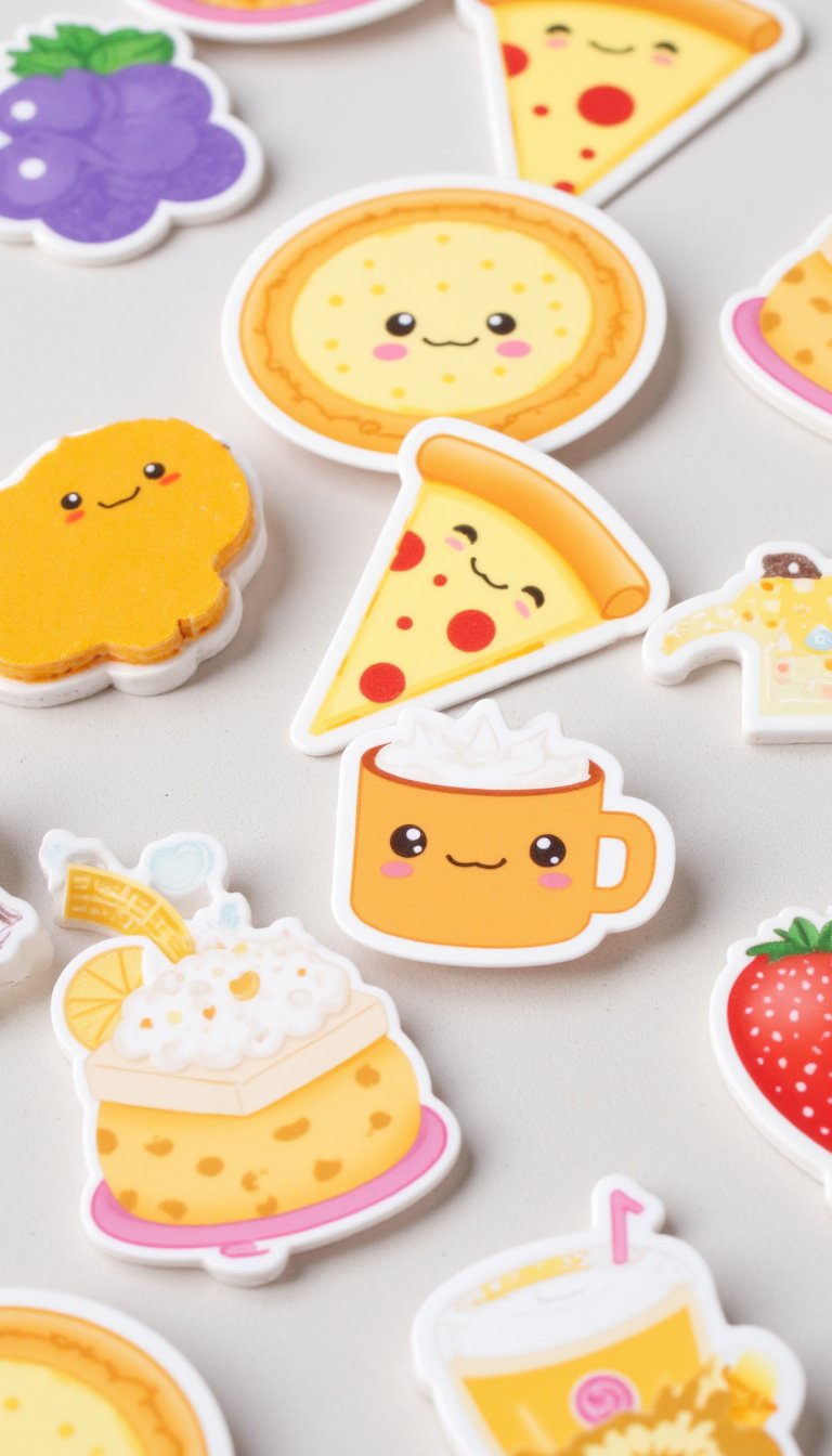 13. Food & Drink Kawaii Stickers