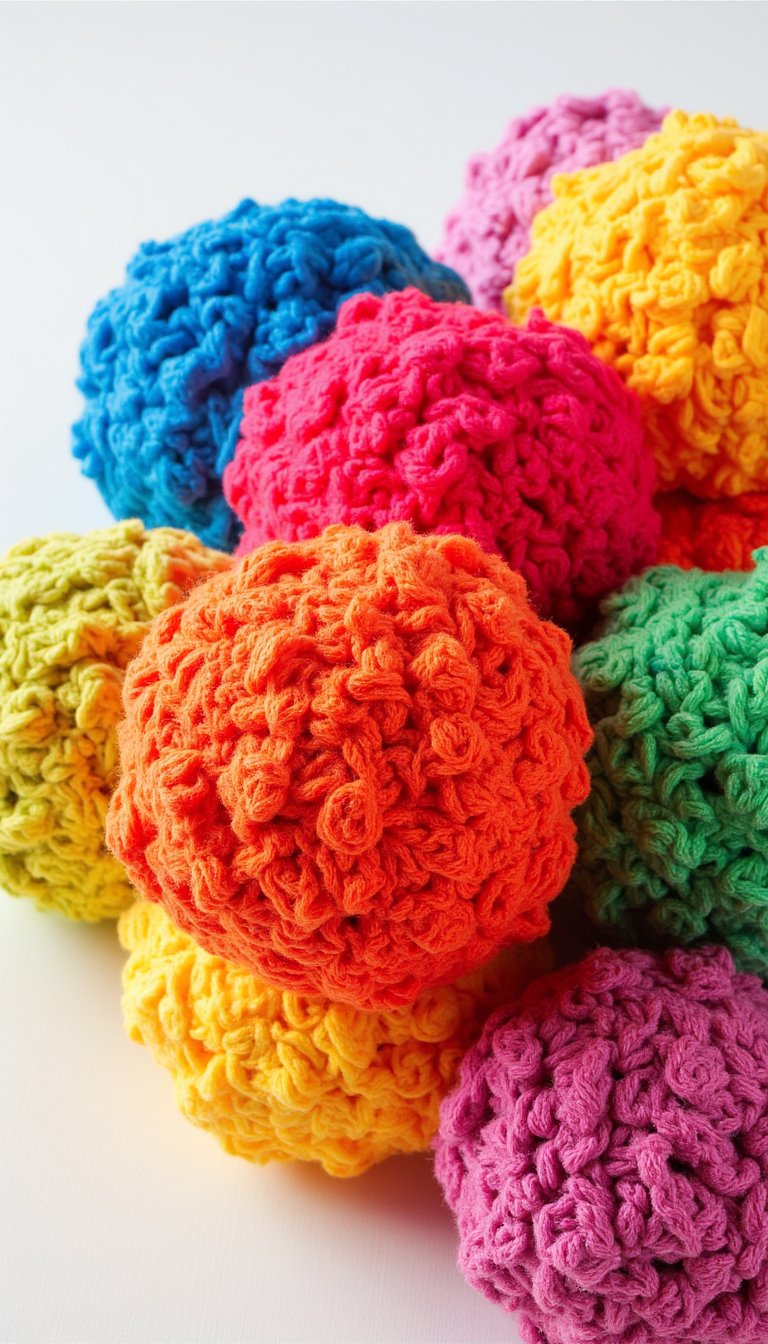 4. A "Spice Girls" Set of Kitchen Scrubbies