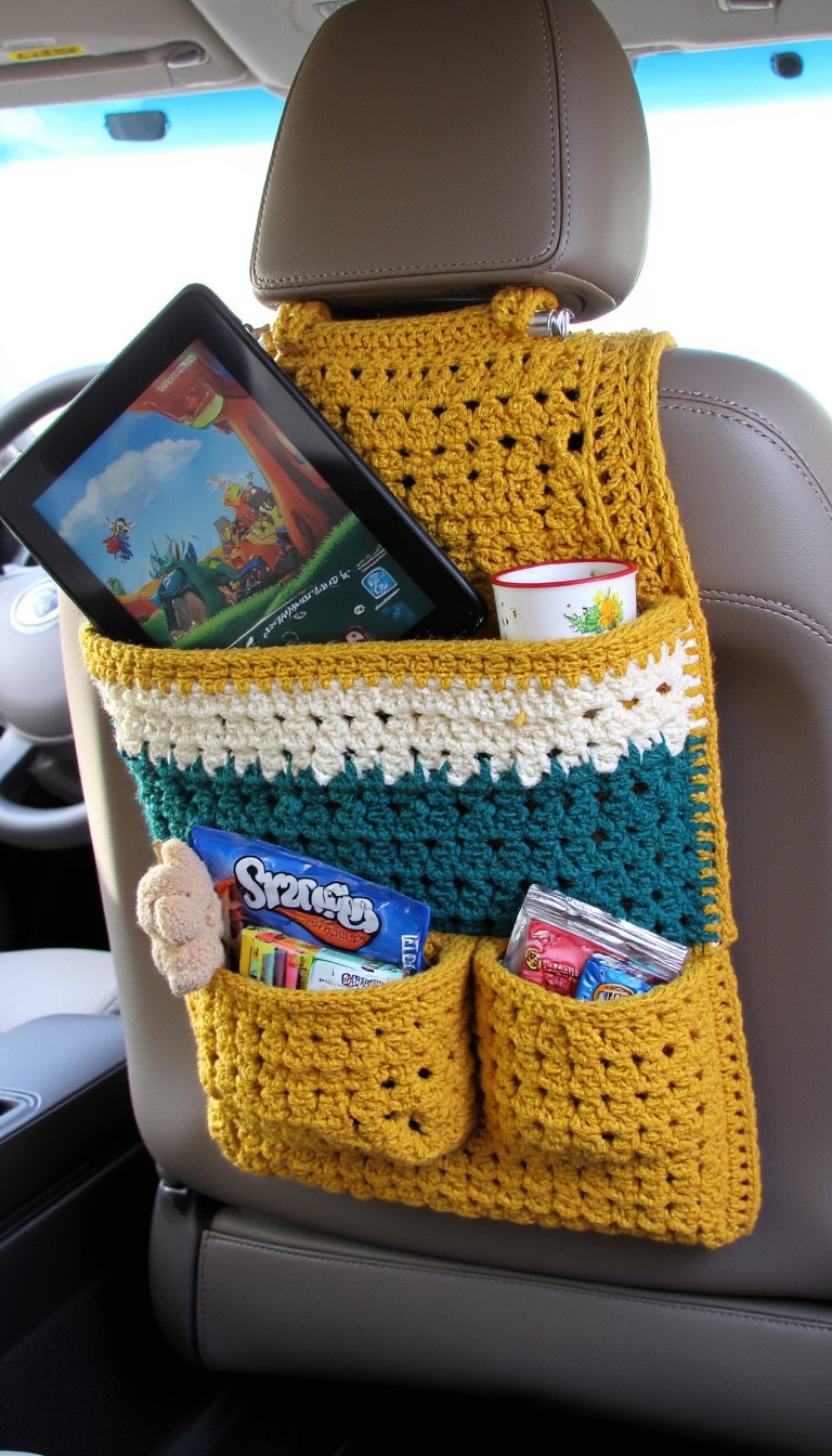 16. Back-of-Seat Organizer Pockets