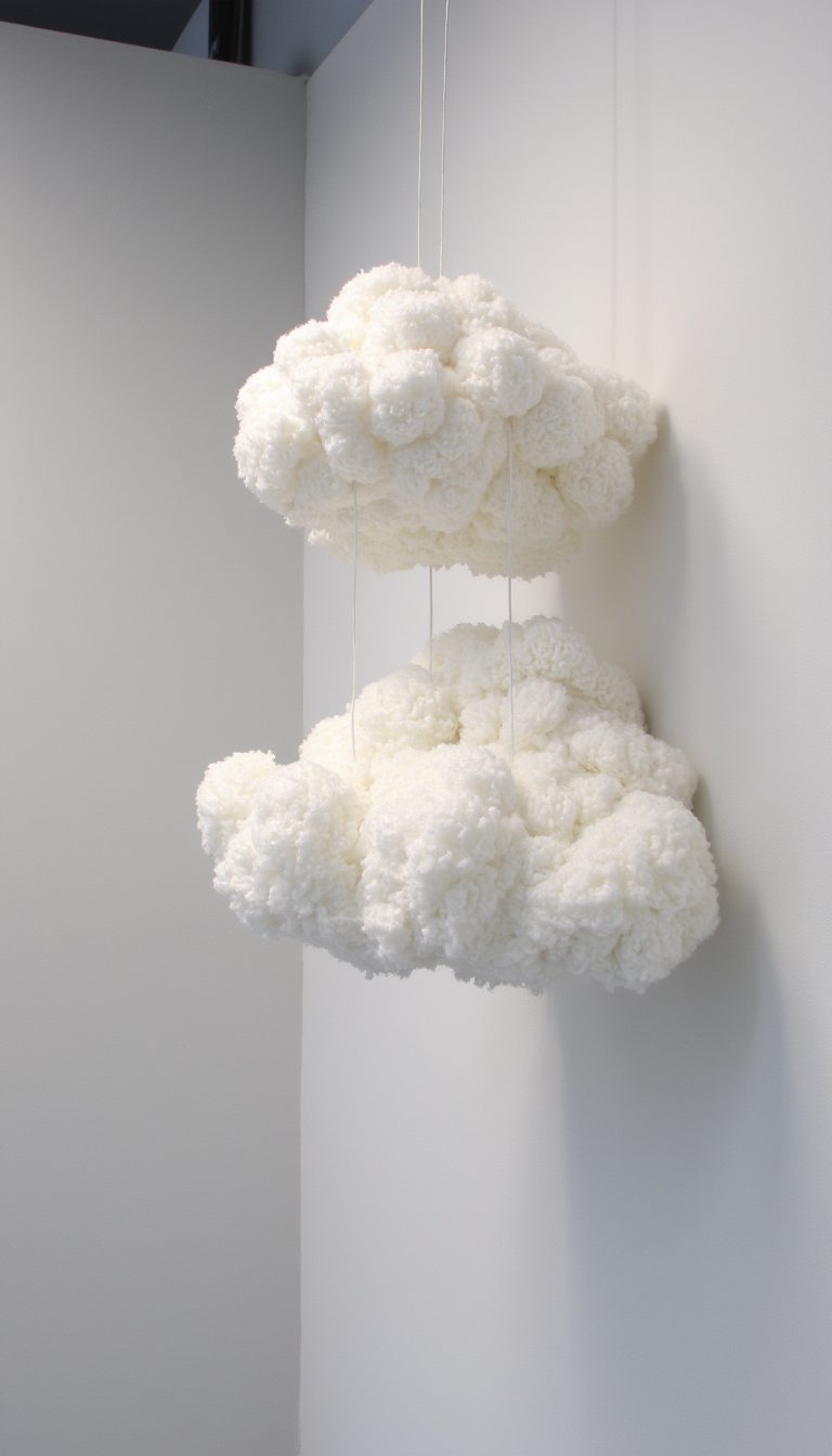 13. "Cloud" Soft Sculpture / Wall Hanging