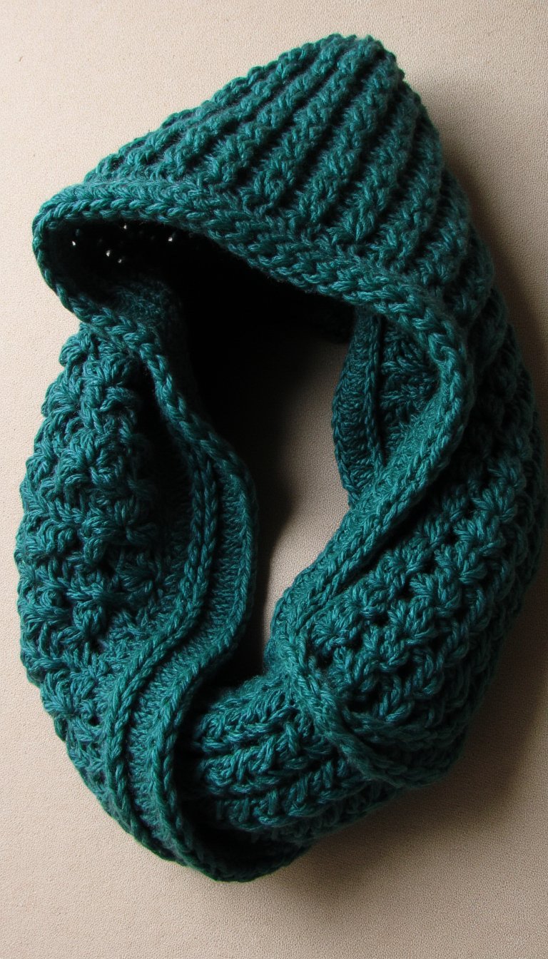 10. A "Secret" Hooded Scarf (Cowl with a Surprise)
